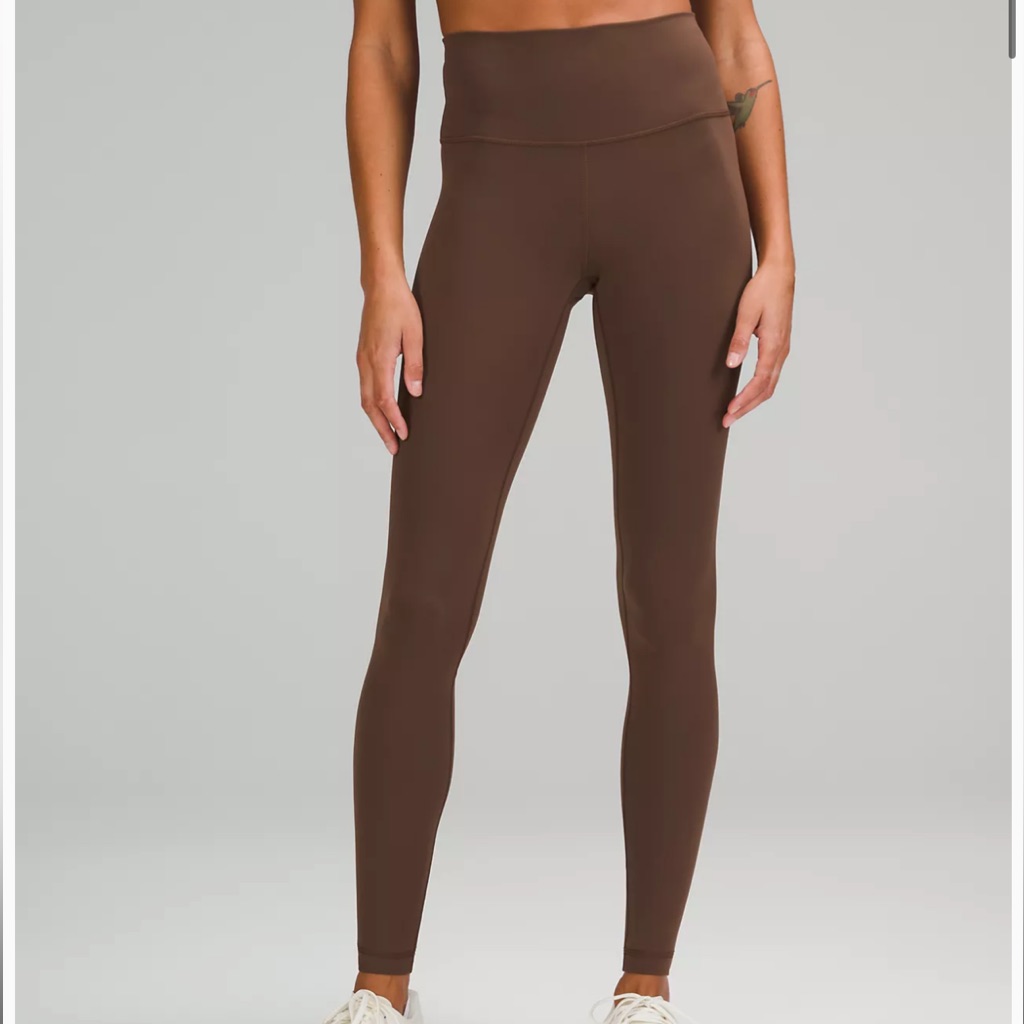 Lululemon Wunder Train Java Leggings